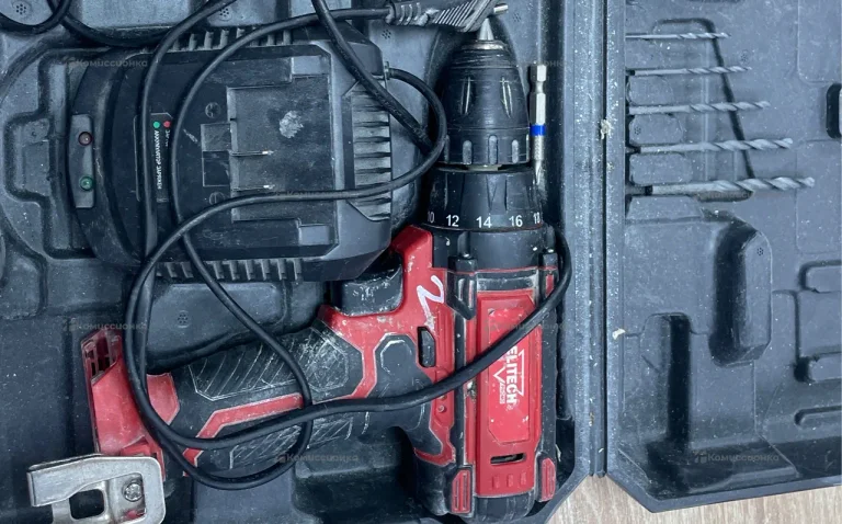 дрель шуруповёрт аккумуляторная ELITECH 12сл2