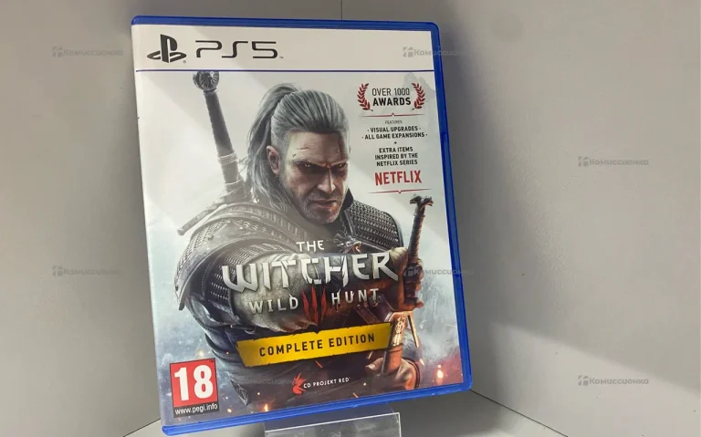 диск на Ps5 The Witcher 3