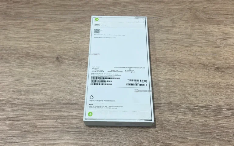 Apple iphone 17 256Gb White (Sim+eSim)