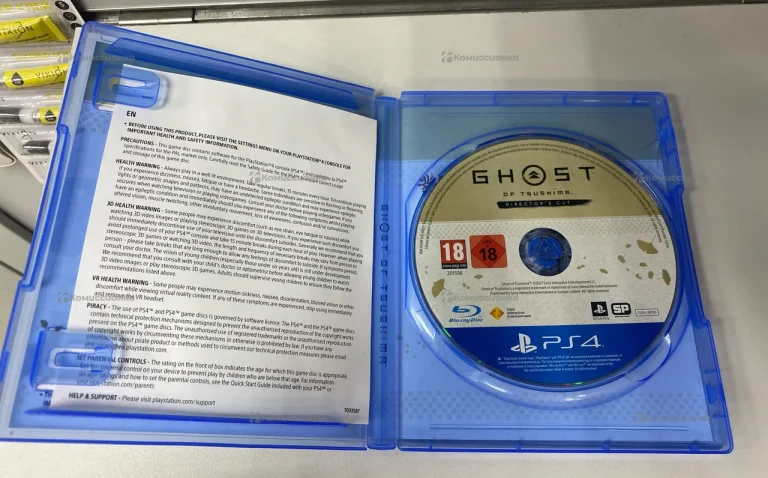 PS4. диск ghost of Tsushima