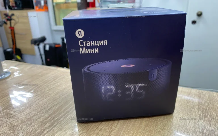 Колонка  Яндекс Станция Мини с часами