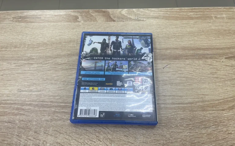 PS4.  Диск watch dogs 2
