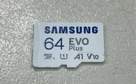 Карта памяти Samsung EVO Plus microSDXC 64 ГБ