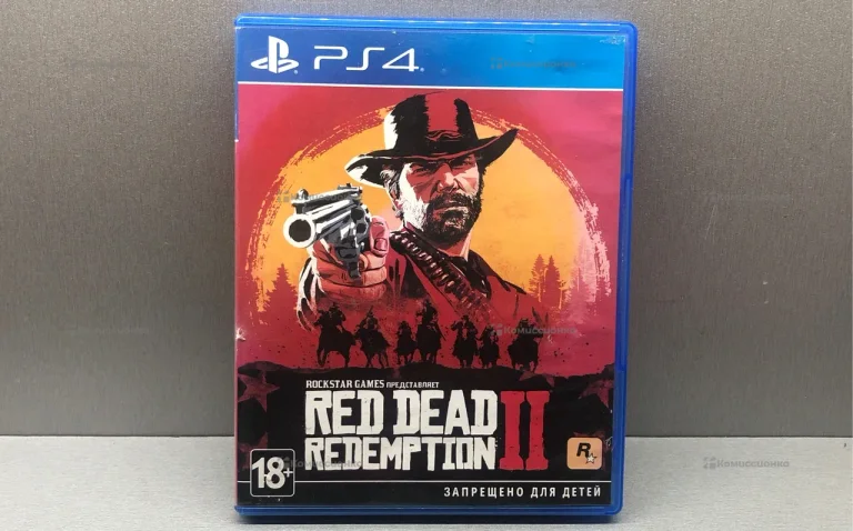 Диск Red Dead Redemption 2 PS4