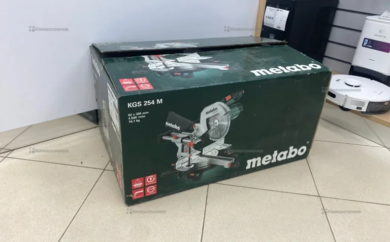 Торцовочная пила metabo KGS 254 M