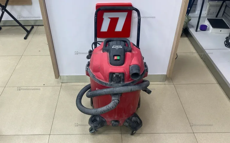 Профессиональный пылесос ELITECH ПС 1260А 1200 Вт