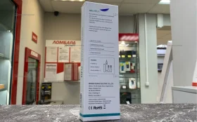 Электрическая зубная щетка XF-21, ультразвуковая, 2 режима, 2 насадки, 24 000 вибраций, серый