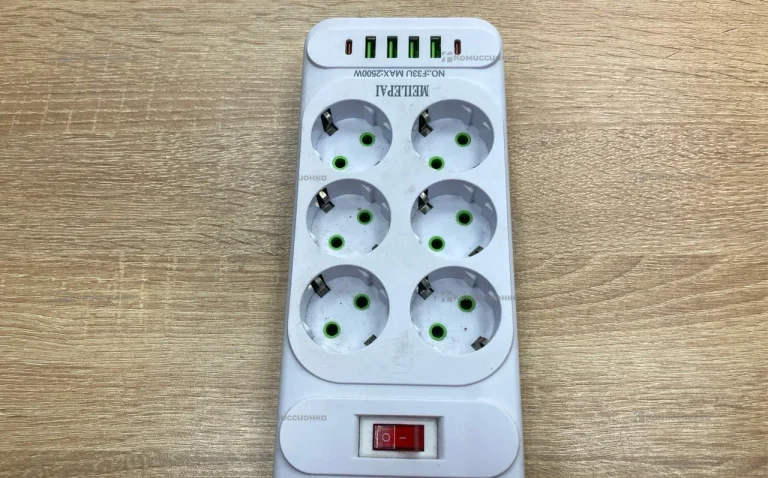 Сетевой фильтр Power Socket 6 розеток *4