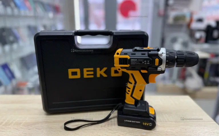 Шуруповерт Deko DKCD16FUli