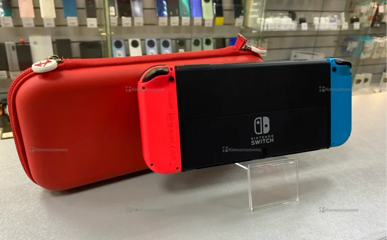 Приставка Nintendo switch oled 64 + флешка 256