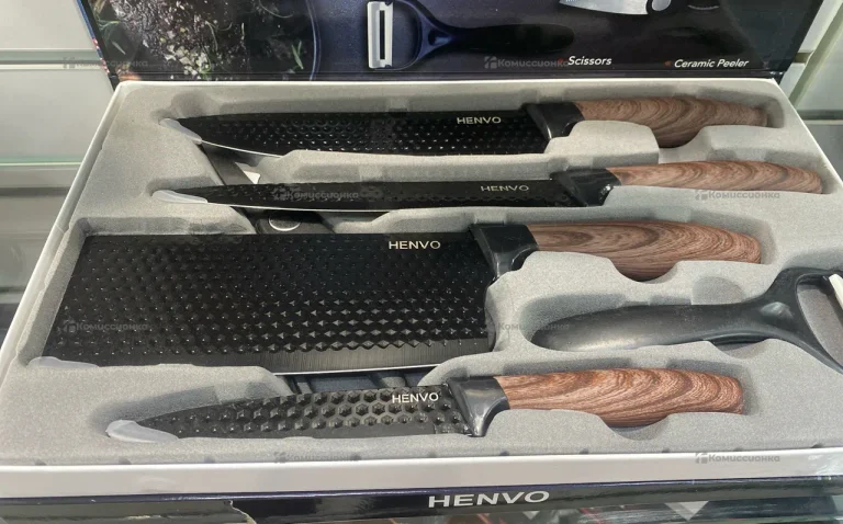 наборы кухонных ножей Henvo
