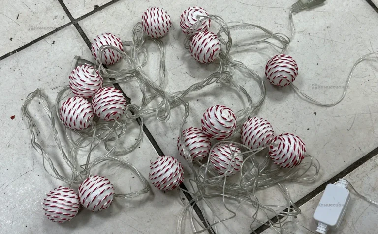 гирлянда шарики