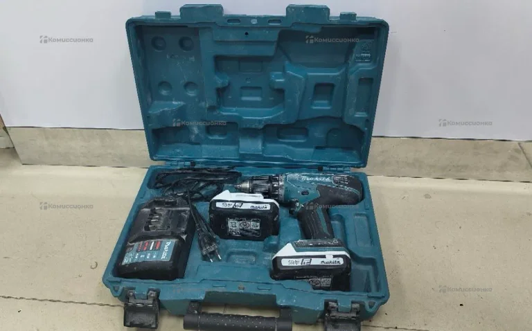 Дрель-шуруповерт makita DF457DWE