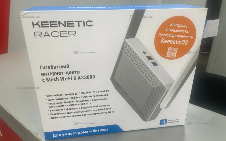 Wi-Fi роутер Keenetic Racer AX3000