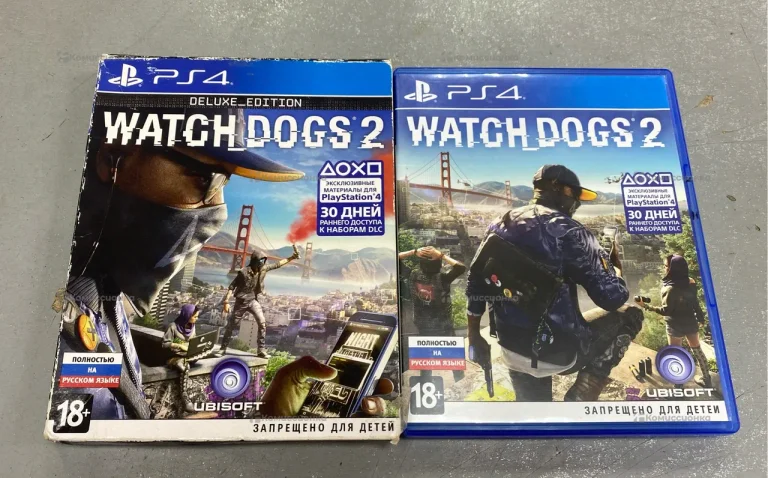 Диск для PS4 Watch Dogs 2