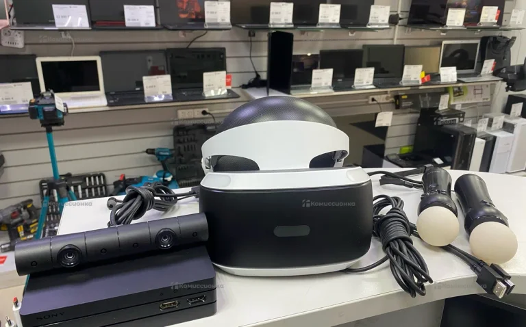шлем виртуальной реальности PlayStation vr