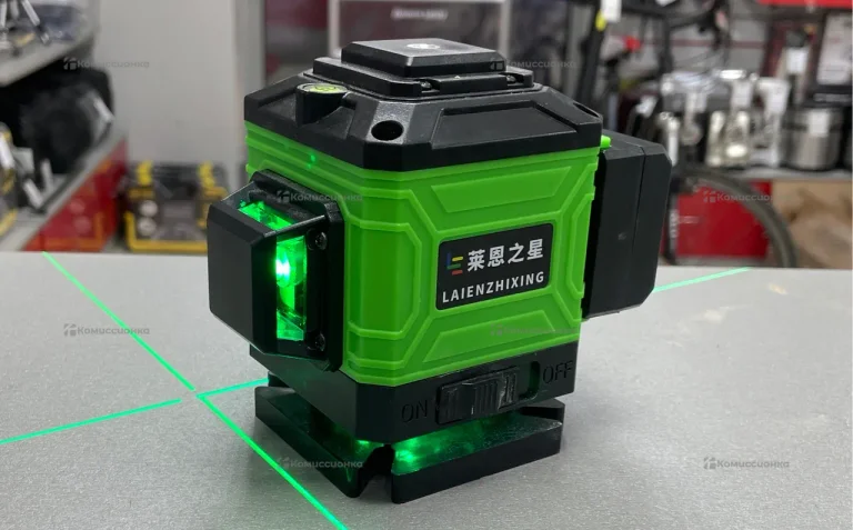 Лазерный уровень 4D зел линии