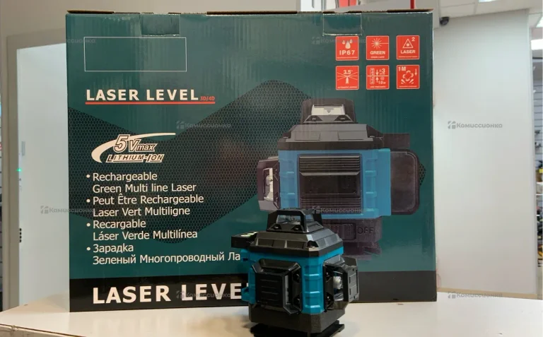 Лазерный уровень с тренгой
