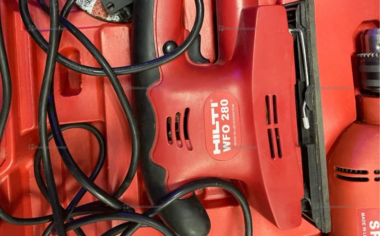 Hilti(реплика)дрель sr16 и виброшлиф машинка who 2