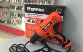 Купить Шуруповерт ЕРМАК ДШЭ-10/400 б/у , в Саратов Цена:1200рублей