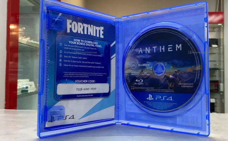 PS4. Диск Игра ANTHEM