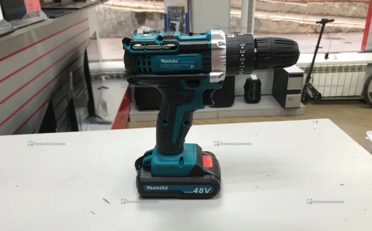 дрель шуруповёрт makita lithium electric drill(rep