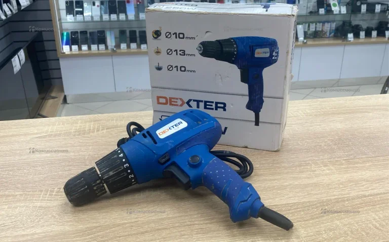 Дрель-шуруповерт DEXTER Z1J-HW-10