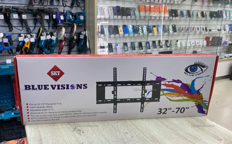 Кронштейн для телевизора настенный P4, диагональ 32-65 дюймов, наклонно-поворотный BLUE VICI NS