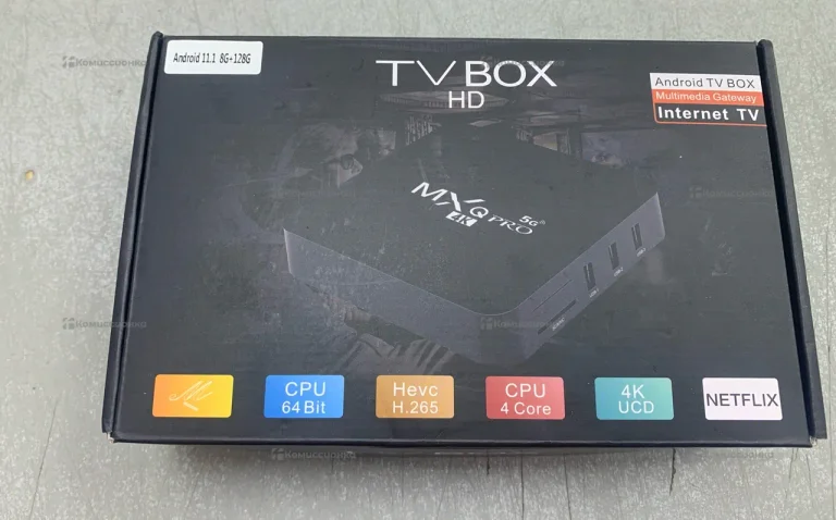 Смарт приставка MX Q Pro 5G 4K