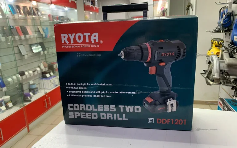 Аккумуляторный шуруповерт Ryota DDF 1201
