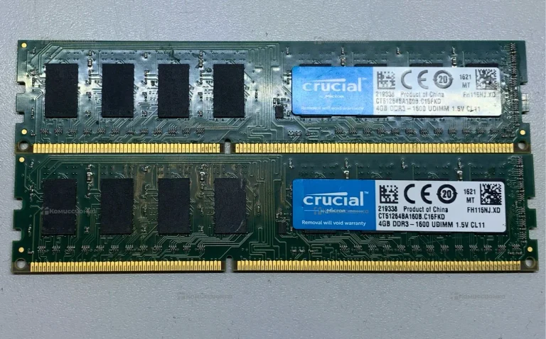 Оперативна память DDR3 2x4gb