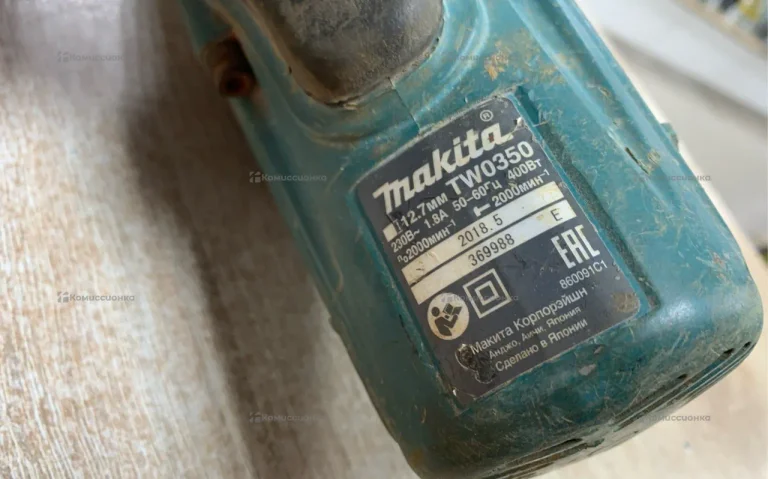 Гайковерт makita TW0350