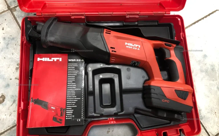 Аккумуляторная сабельная Пила Hilti WSR 22-A