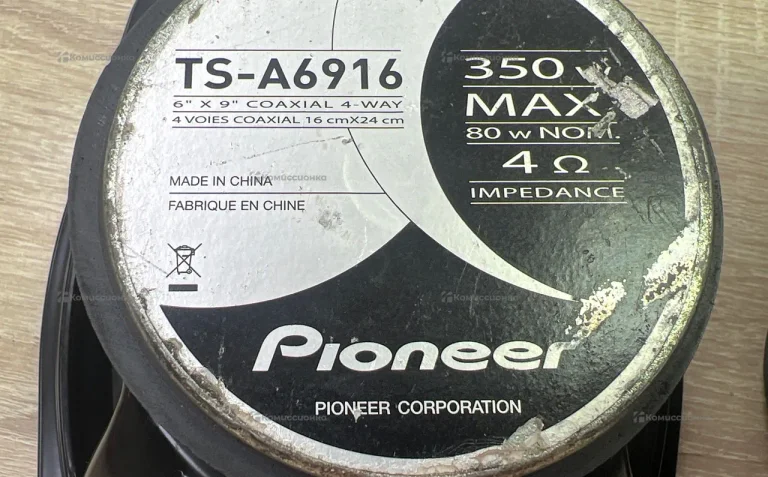 Колонки автомобильные pioneer TS-A6916