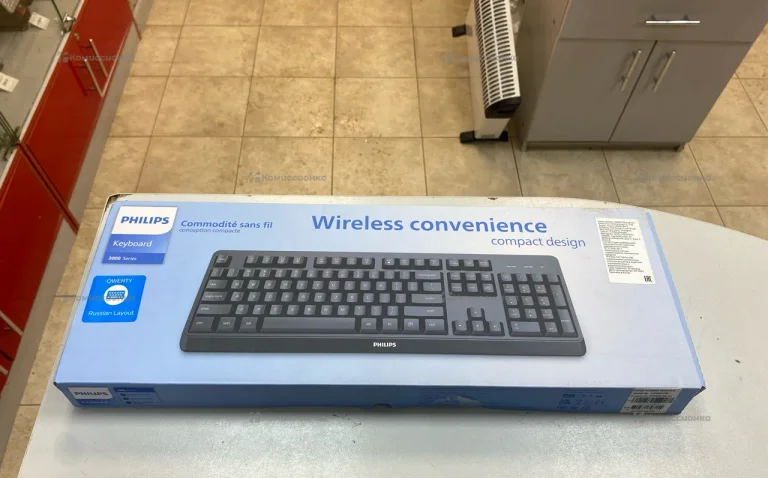 Клавиатура беспроводная Philips SPK6307BL