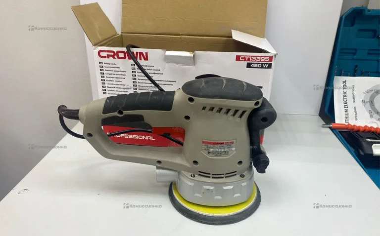 Эксцентриковая шлифмашина Crown ct13395