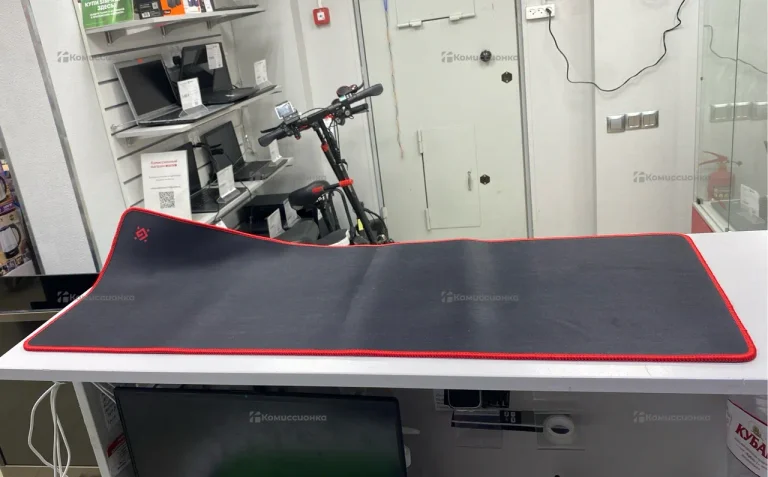 Коврик компьютерный Defender (черный)