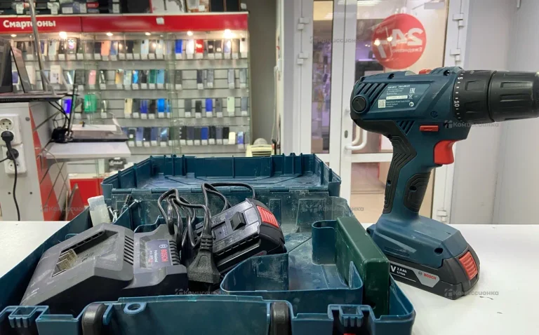 Аккумуляторная дрель-шуруповерт BOSCH GSR 180-LI 2