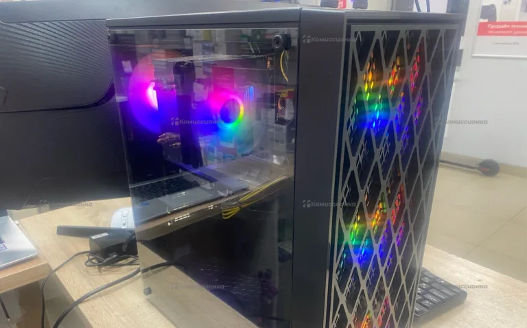 Системный блок  черный