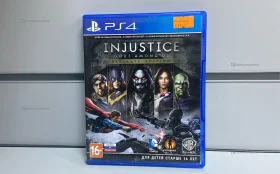Купить Диск на Ps4 injustice б/у , в Сызрань Цена:990рублей