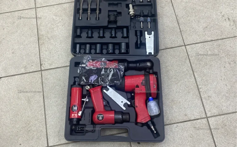 Набор пневмоинструментов deko 4v1