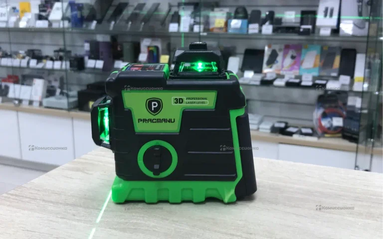 Лазерный уровень pracmanu green