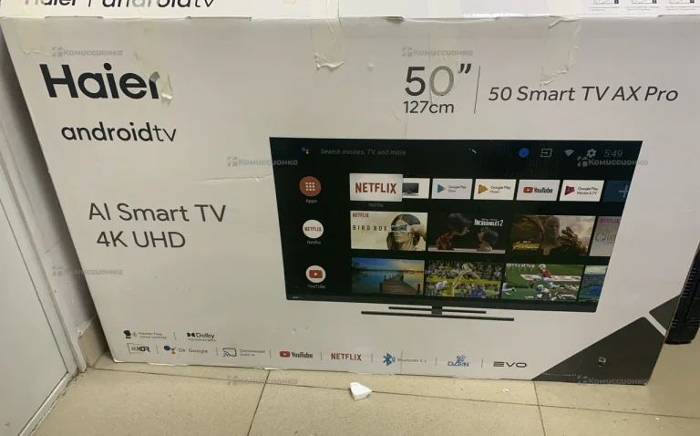 Телевизор Haier 50 smart ax pro