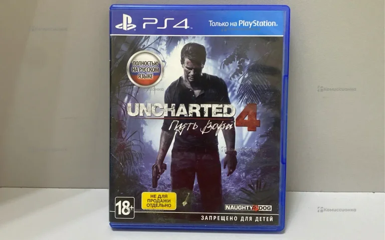 Диск для PS4 UNCHARTED 4