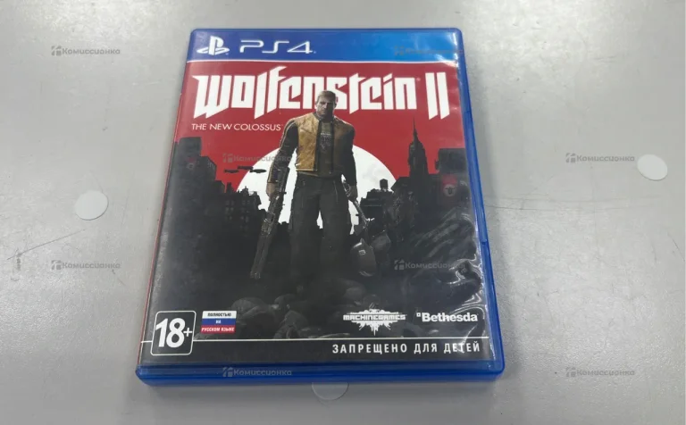 Wolfenstein II PS4 диск