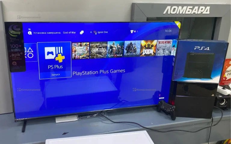 Приставка Sony PlayStation 4 fat500gb