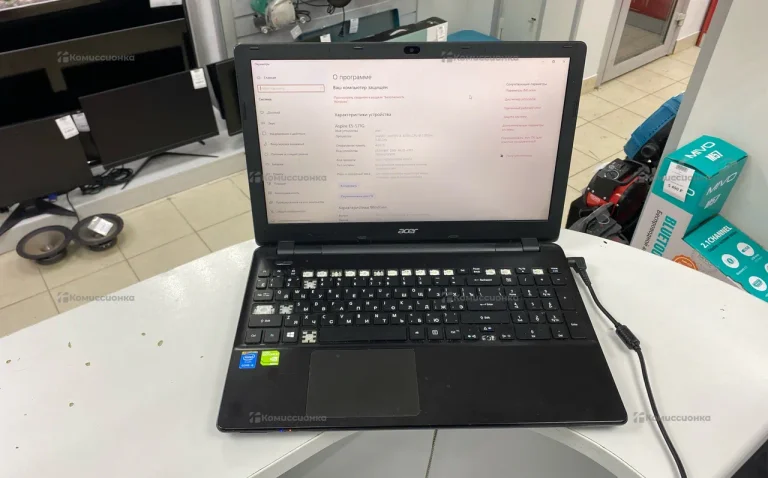 Ноутбук  acer e5-571