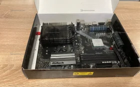 Материнская плата ASRock B450Pro 4(+процессор)