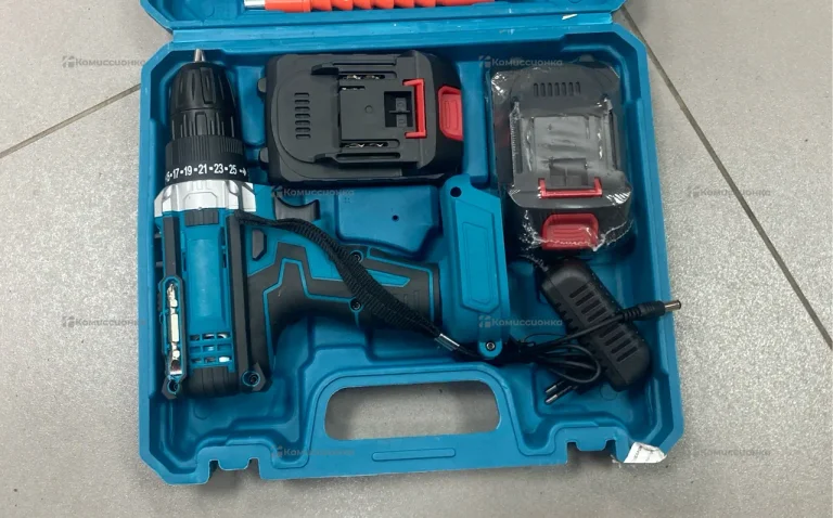 Аккумуляторная Дрель Шуруповерт