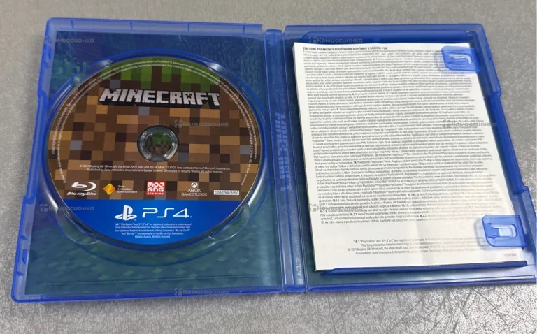 Диск для PS4 Minecraft